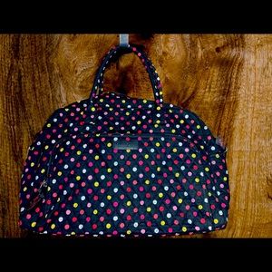 NWOT VERA BRADLEY HAVANA DOTS WEEKENDER BAG